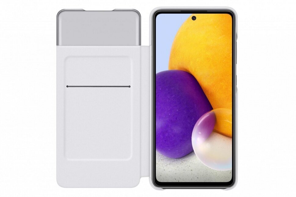 Samsung Smart View Wallet Cover A725B Galaxy A72 valge EF-EA725PWEGEE hind ja info | Telefoni kaaned, ümbrised | kaup24.ee