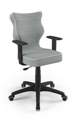 Детское офисное кресло Entelo Duo JS03 5, серое/черное цена и информация | Офисные кресла | kaup24.ee