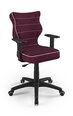 Офисное кресло Entelo Duo VS07 6, фиолетовое/черное