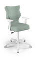 Офисное кресло Entelo Duo DC20 6, зеленое/белое