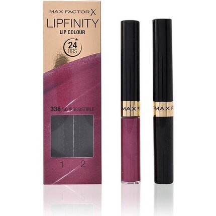 Kauapüsiv huulevärv Lipfinity Lip Colour Max Factor, 1 gab, 16 Glowing hind ja info | Huulepulgad, -läiked, -palsamid, vaseliin | kaup24.ee