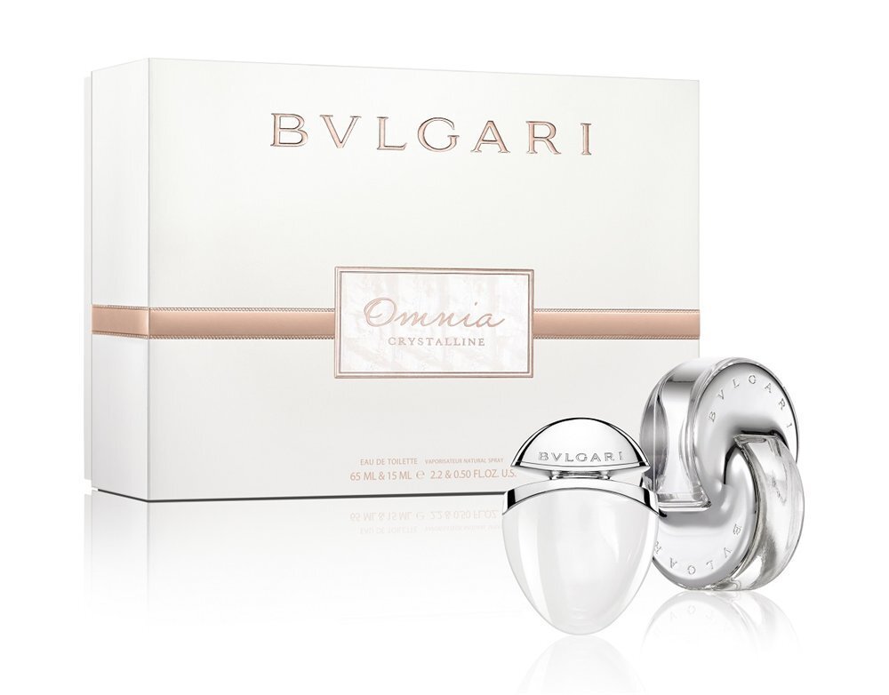 Bvlgari Omnia Crystalline - EDT 65 ml + EDT 15 ml hind ja info | Naiste parfüümid | kaup24.ee