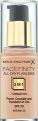 Jumestuskreem Face Finity All Day Flawless 3in1 Max Factor 30 ml цена и информация | Пудры, базы под макияж | kaup24.ee