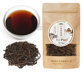 ROYAL PUER (Shy) Kuninglik lahtine suurleht Pu-Erh tee, 50g цена и информация | Чай | kaup24.ee