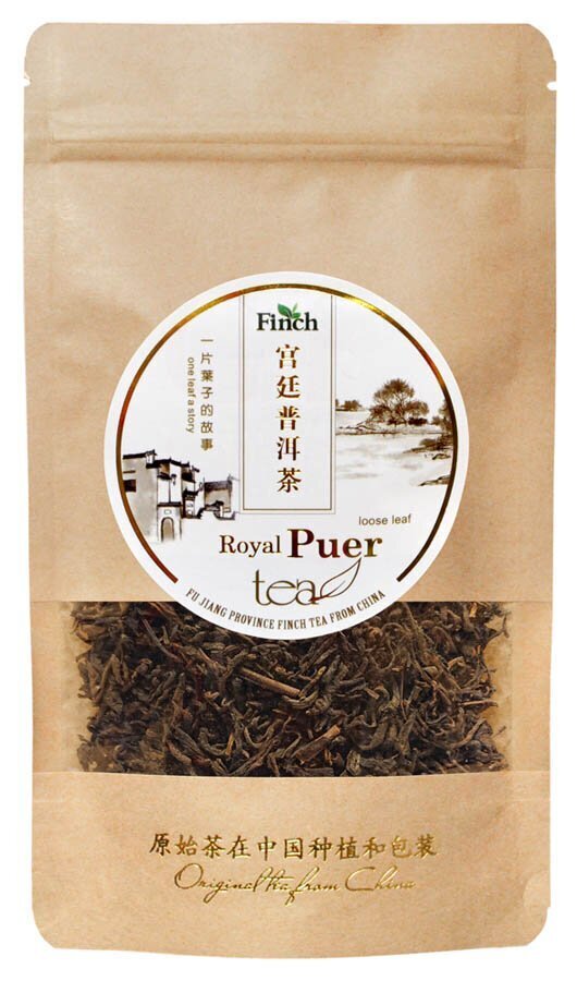 ROYAL PUER (Shy) Kuninglik lahtine suurleht Pu-Erh tee, 50g цена и информация | Tee | kaup24.ee