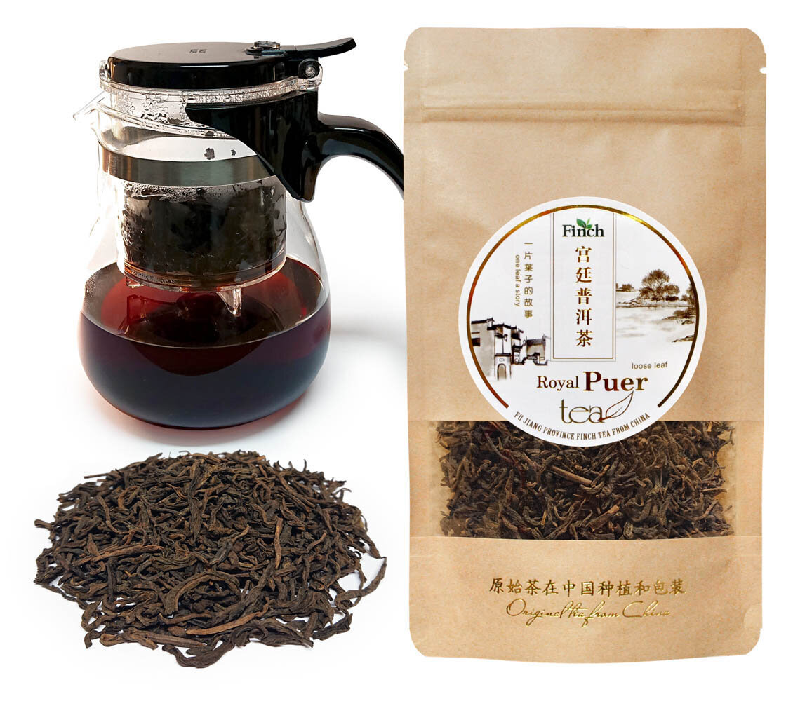 ROYAL PUER (Shy) Kuninglik lahtine suurleht Pu-Erh tee, 50g цена и информация | Tee | kaup24.ee