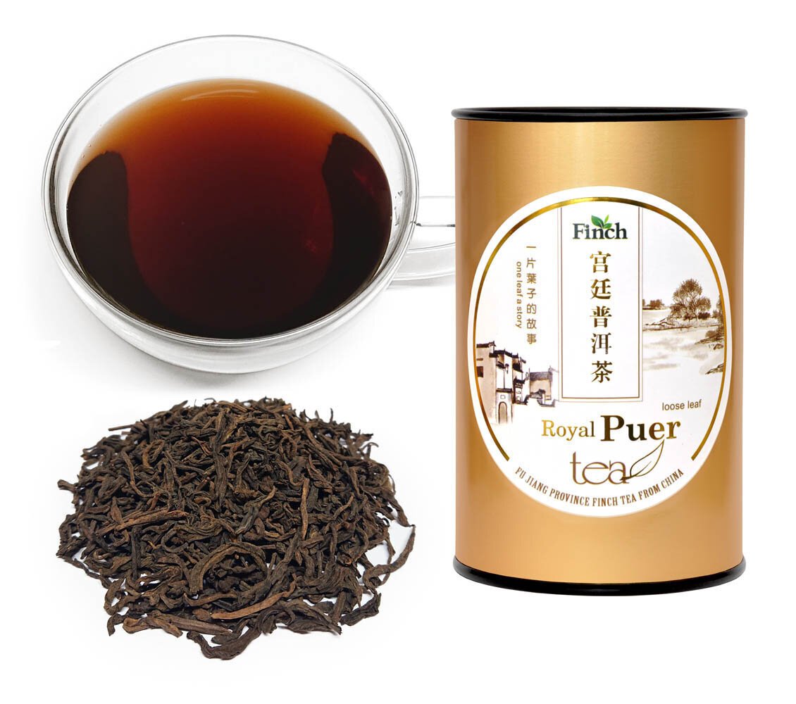 Royal Puer (Shy) tea - Kuninglik lahtine suurleht Pu-Erh tee, PT 100g цена и информация | Tee | kaup24.ee