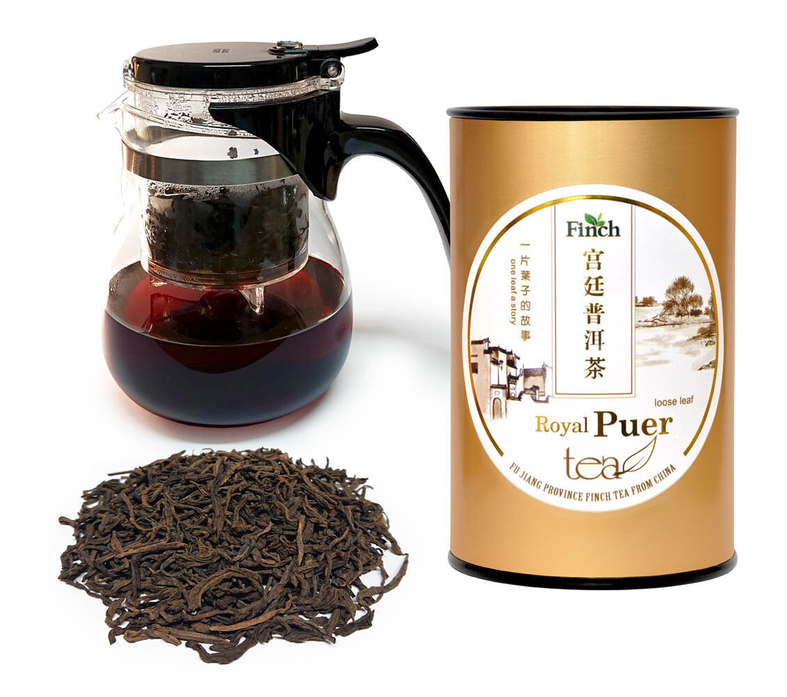 Royal Puer (Shy) tea - Kuninglik lahtine suurleht Pu-Erh tee, PT 100g цена и информация | Tee | kaup24.ee