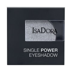 Тени для век IsaDora Single Power 2,2 г, 11 Silver Chrome цена и информация | Тушь, средства для роста ресниц, тени для век, карандаши для глаз | kaup24.ee