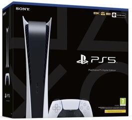 Sony PlayStation 5 Digital Edition (ilma plaadilugejata) hind ja info | Mängukonsoolid | kaup24.ee