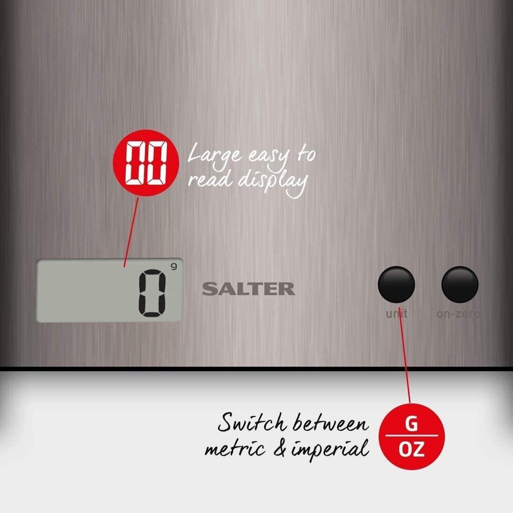 Salter 1087 SSDR цена и информация | Köögikaalud | kaup24.ee