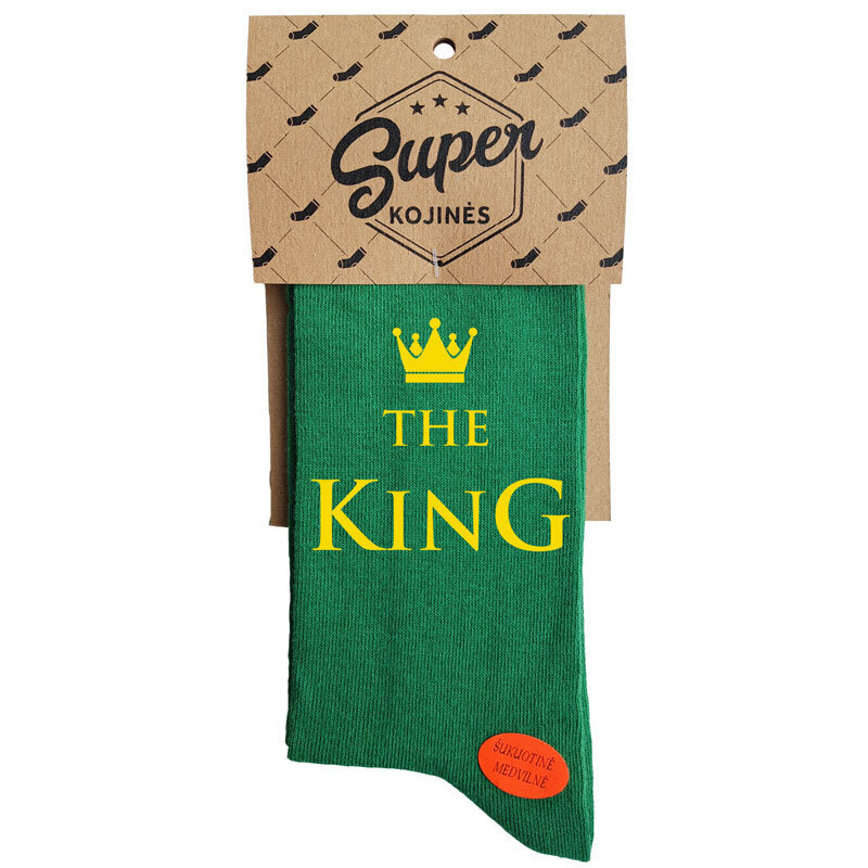 Sokid The King, sinised hind ja info | Lõbusad sokid | kaup24.ee