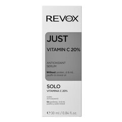 Näoseerum Revox Just Vitamin C 20%, 30 ml hind ja info | Näoõlid, seerumid | kaup24.ee