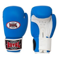 ROYAL FIGHT GEAR - Poksikindad - Looduslik Nahk - Sinine цена и информация | Боевые искусства | kaup24.ee