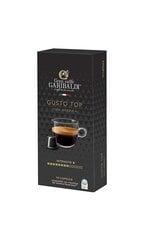 Кофейные капсулы Gran Caffe Garibaldi - Gusto Top, для кофемашин Nespresso®, 10 шт. цена и информация | Кофе, какао | kaup24.ee