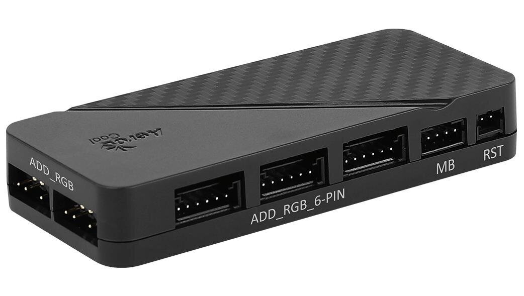 Aerocool AEROPGS-H66F-RGB цена и информация | USB jagajad, adapterid | kaup24.ee