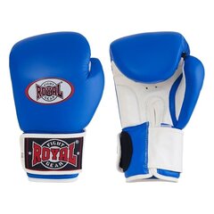 ROYAL FIGHT GEAR - TWS Type Poksikindad - Ehtne Nahk - Sinine hind ja info | Poksivarustus | kaup24.ee