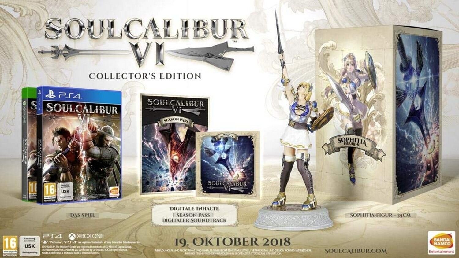 Xbox One mäng Soulcalibur VI Collector's Edition hind ja info | Arvutimängud, konsoolimängud | kaup24.ee