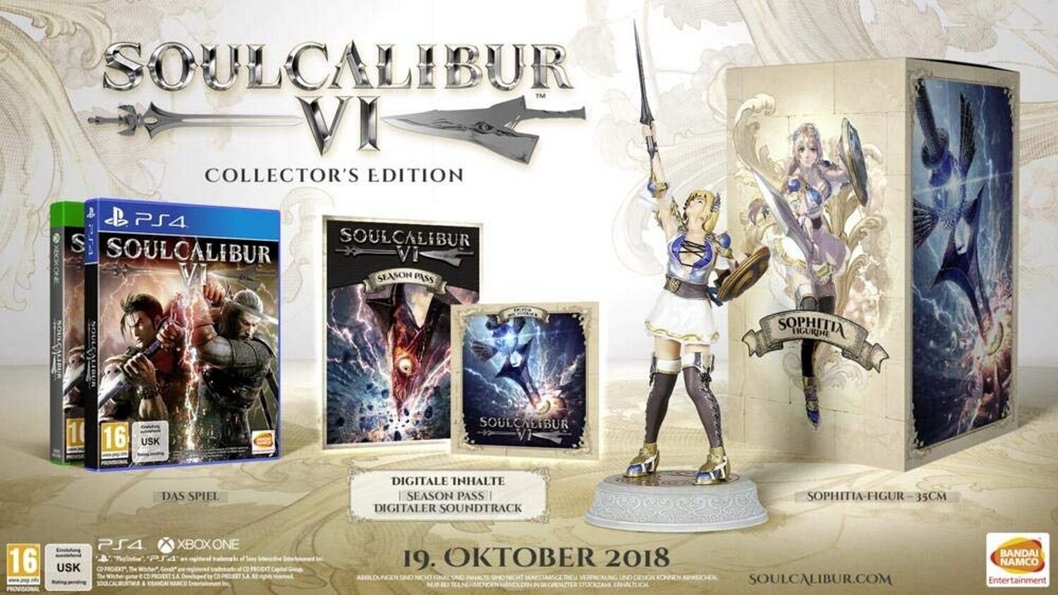 Xbox One mäng Soulcalibur VI Collector's Edition цена и информация | Arvutimängud, konsoolimängud | kaup24.ee