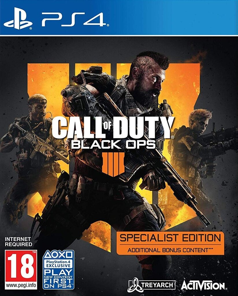 Компьютерная игра Call of Duty: Black Ops 4 - Specialist Edition (PS4) цена  | kaup24.ee