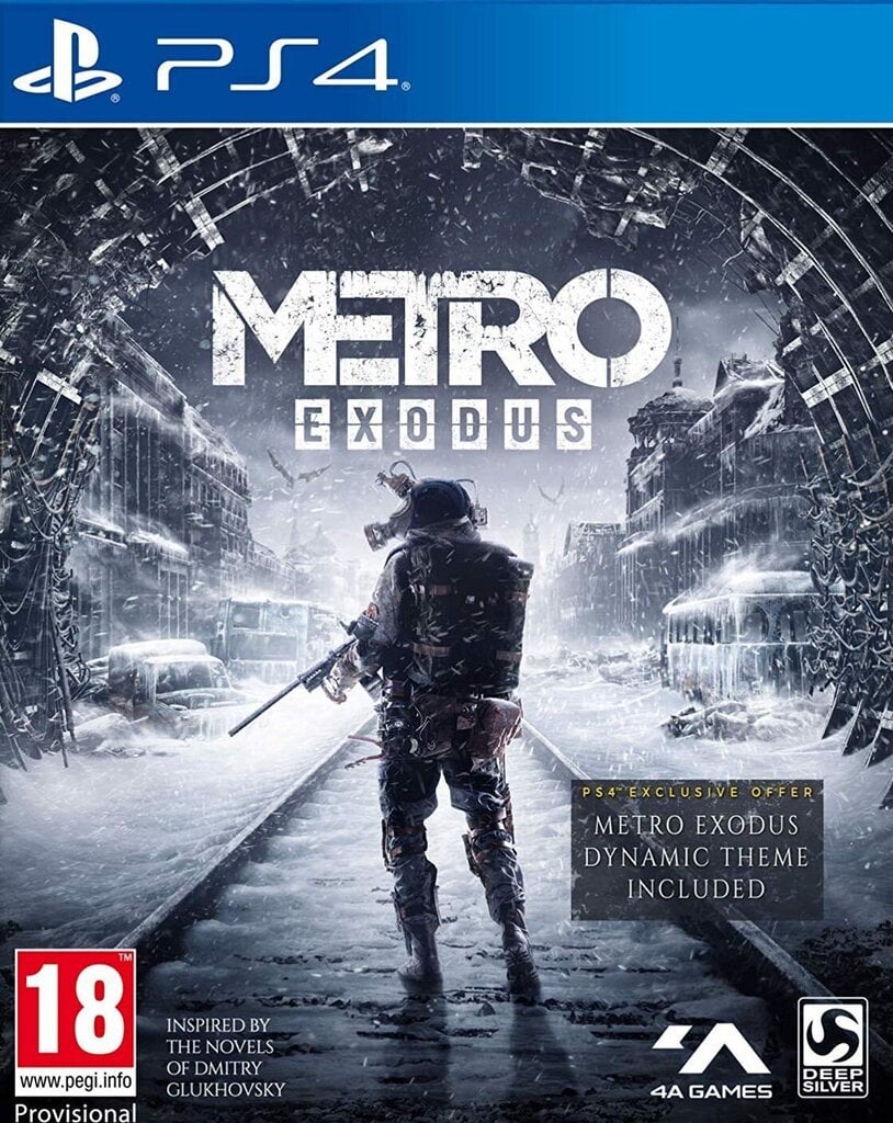 PlayStation 4 Mäng Metro Exodus цена и информация | Arvutimängud, konsoolimängud | kaup24.ee