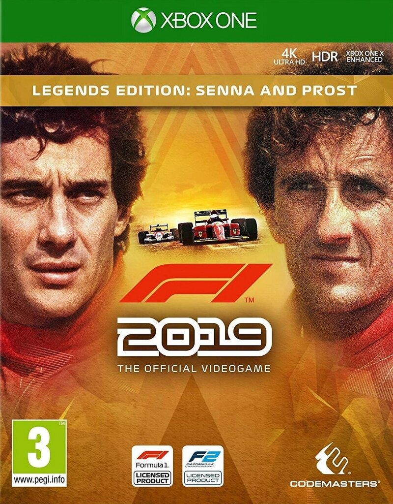 Xbox One mäng F1 2019 Legends Edition: Senna and Prost цена и информация | Arvutimängud, konsoolimängud | kaup24.ee