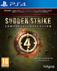 PlayStation 4 Mäng Sudden Strike 4: Complete Collection hind ja info | Arvutimängud, konsoolimängud | kaup24.ee