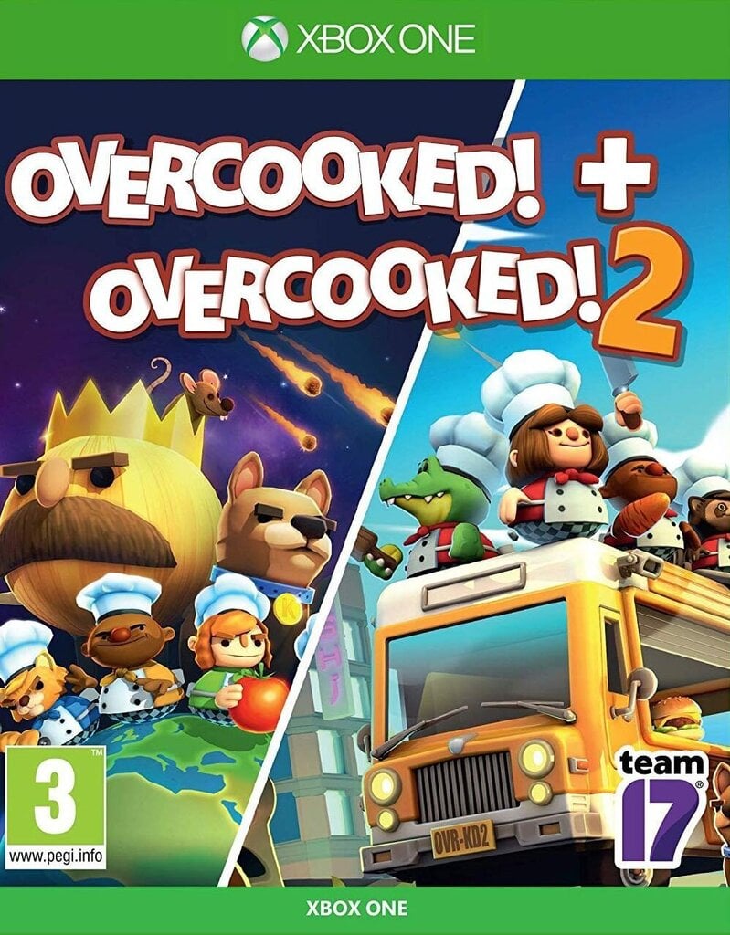 Xbox One mäng Overcooked! + Overcooked! 2 hind ja info | Arvutimängud, konsoolimängud | kaup24.ee