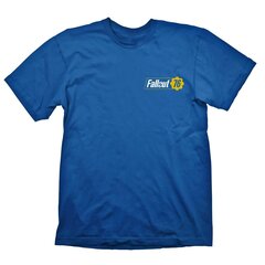 T-Shirt Fallout 76 Vault 76, Blue Size XL цена и информация | Атрибутика для игроков | kaup24.ee
