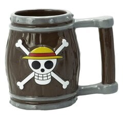 One Piece - Barrel 3D Mug, 350ml hind ja info | Fännitooted mänguritele | kaup24.ee