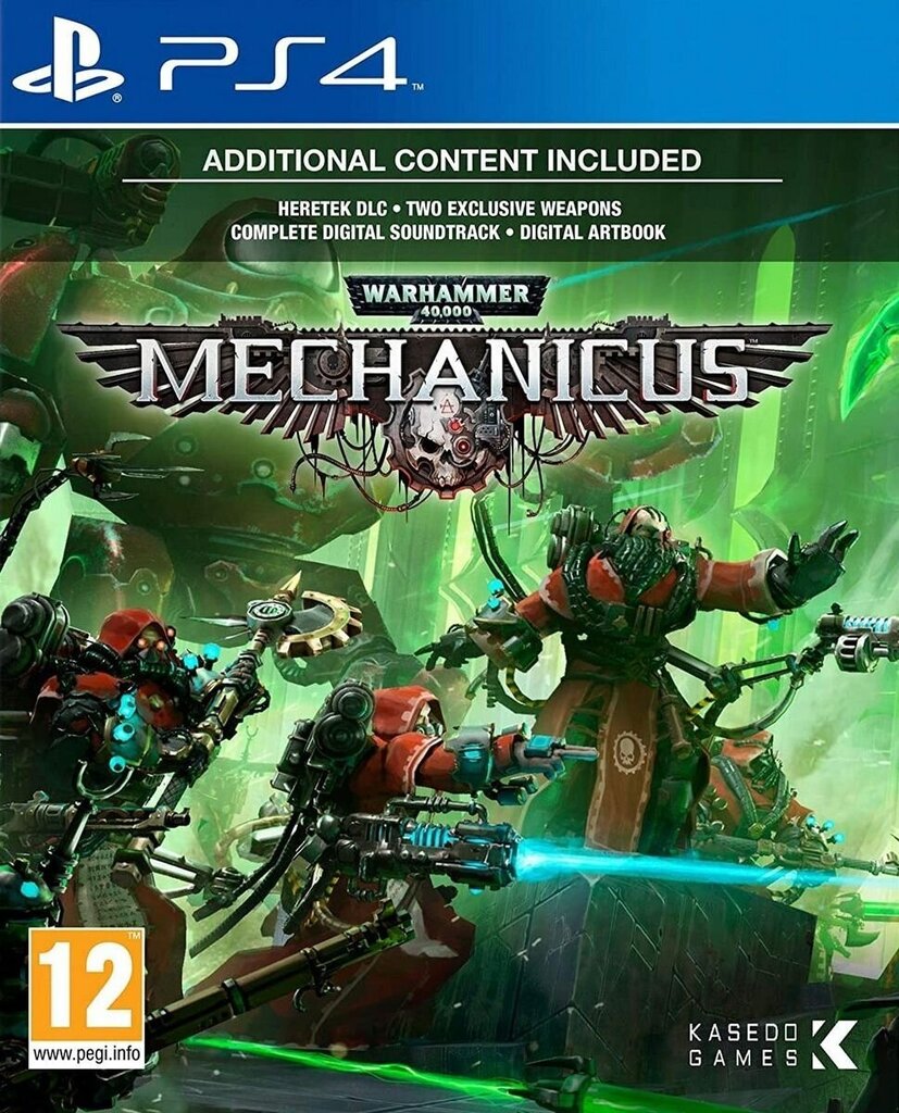 Компьютерная игра PS4 Warhammer 40,000: Mechanicus цена | kaup24.ee