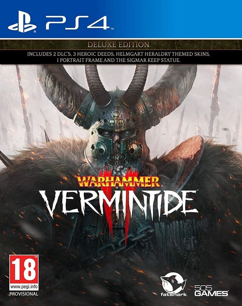 Компьютерная игра PS4 Warhammer: Vermintide 2 Deluxe Edition цена |  kaup24.ee