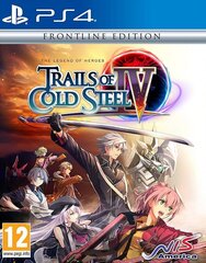 PS4 Legend of Heroes: Trails of Cold Steel IV Frontline Edition цена и информация | Компьютерные игры | kaup24.ee