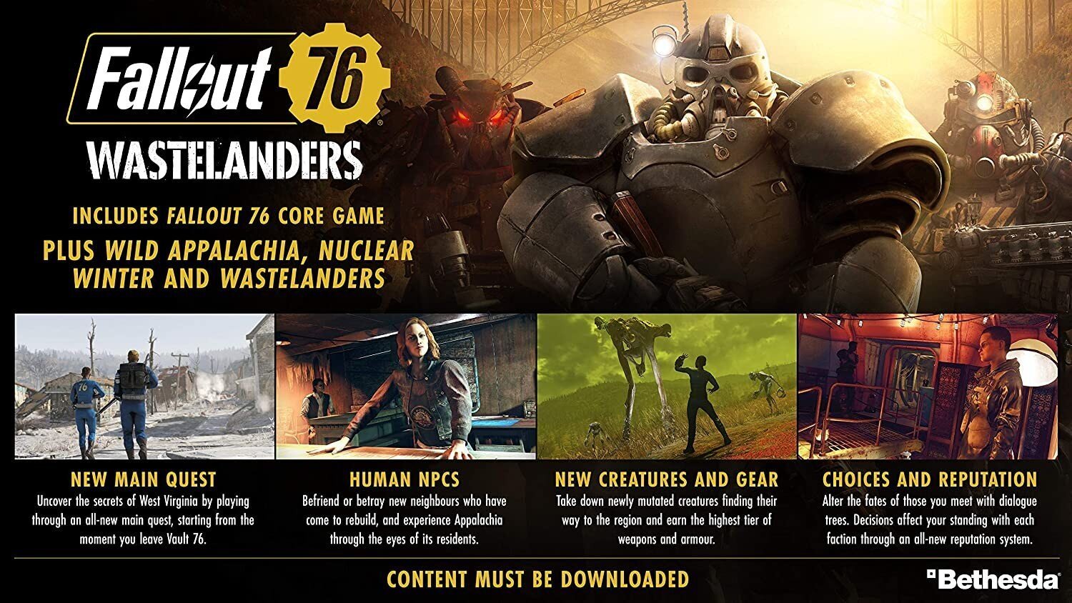 Xbox One mäng Fallout 76: Wastelanders hind ja info | Arvutimängud, konsoolimängud | kaup24.ee