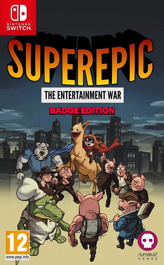 Nintendo Switch mäng SuperEpic: The Entertainment War Badge Edition hind ja info | Arvutimängud, konsoolimängud | kaup24.ee