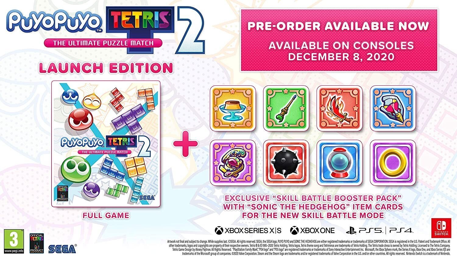 Nintendo Switch mäng Puyo Puyo Tetris 2 Launch Edition hind ja info | Arvutimängud, konsoolimängud | kaup24.ee