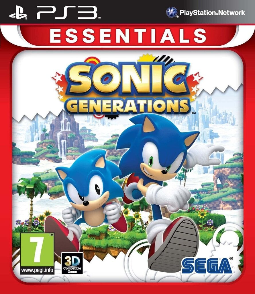 Sonic Generations Essentials hind ja info | Arvutimängud, konsoolimängud | kaup24.ee