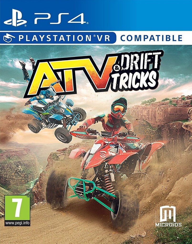 PS4 ATV Drift and Tricks цена и информация | Arvutimängud, konsoolimängud | kaup24.ee