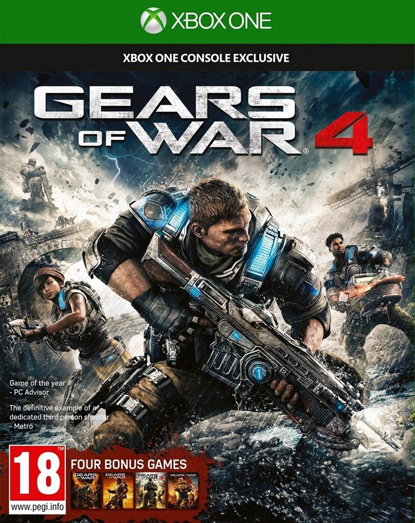 Компьютерная игра Xbox One Gears of War 4 incl. GoW Collection Digital  Download цена | kaup24.ee