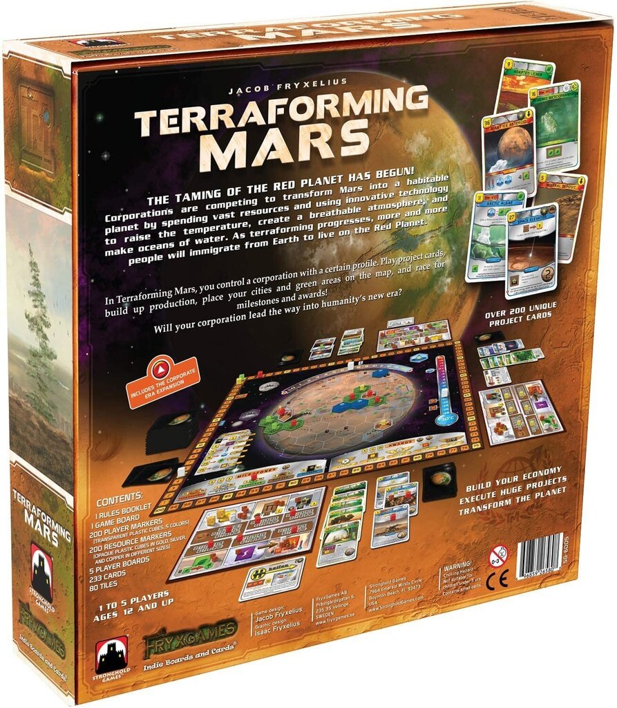 Terraforming Mars - Boardgame (English) цена и информация | Lauamängud ja mõistatused | kaup24.ee