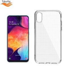 TakeMe "Clear" seeria Läbipaistev 2mm õhuke tagus Samsung Galaxy A50 (A505F) / A30s (A307F) jaoks hind ja info | Telefoni kaaned, ümbrised | kaup24.ee