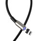 Baseus CALXC-H01 Smart Magnetic Connector 360 kraadi. Pööratud andme- ja laadimiskaabel USB kuni välgu 1 m must hind ja info | Mobiiltelefonide kaablid | kaup24.ee