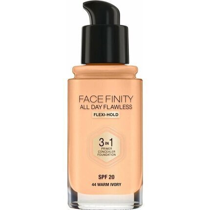 Jumestuskreem Max Factor Facefinity All Day Flawless 3in1, SPF20, 30 ml hind ja info | Jumestuskreemid, puudrid | kaup24.ee