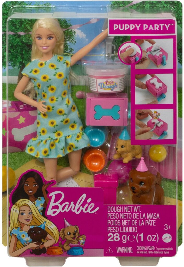 Barbie komplekt "Kutsika pidu" hind ja info | Tüdrukute mänguasjad | kaup24.ee