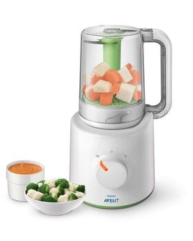 Блендер и пароварка 2 в 1 Philips AVENT, SCF870 / 20 цена и информация | Для приготовления детского питания | kaup24.ee