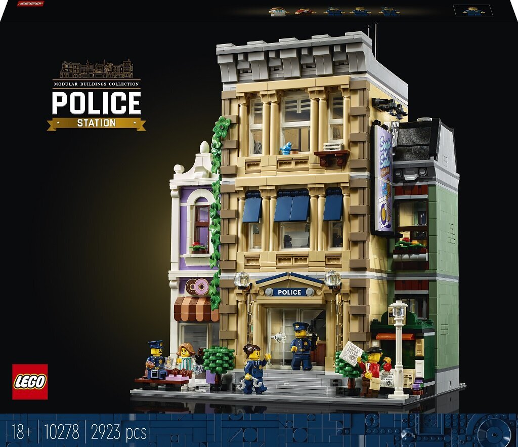 10278 LEGO® Icons Politseijaoskond цена и информация | Klotsid ja konstruktorid | kaup24.ee