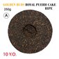 Golden Buds Royal Puerh Cake (Ripe, Shu) 10.Y.O., 2013, Kuldne pung Kuninglik Pu-erh tee pressitud kook, 250g hind ja info | Tee | kaup24.ee