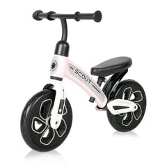 Балансировочный велосипед Lorelli Scout, розовый цена и информация | Детский трехколесный велосипед - коляска с удобной ручкой управления для родителей Riff F95941 2в1, фиолетовый | kaup24.ee