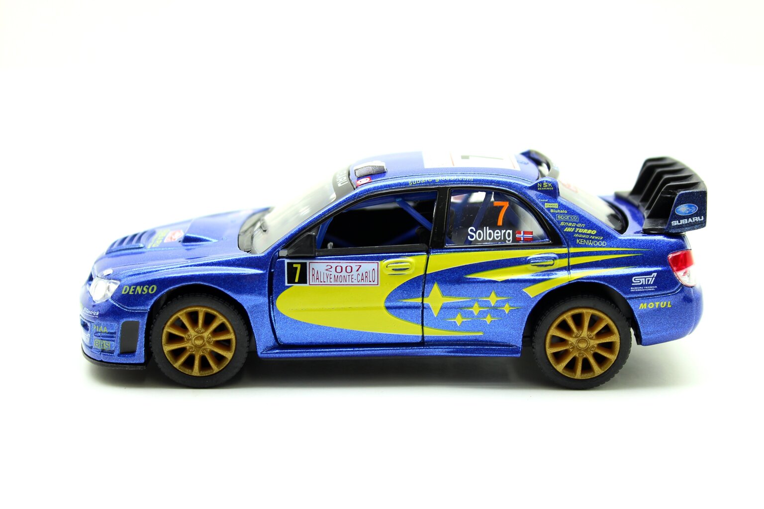 Mudelauto Kinsmart Subaru Impreza WRC 2007 цена и информация | Poiste mänguasjad | kaup24.ee