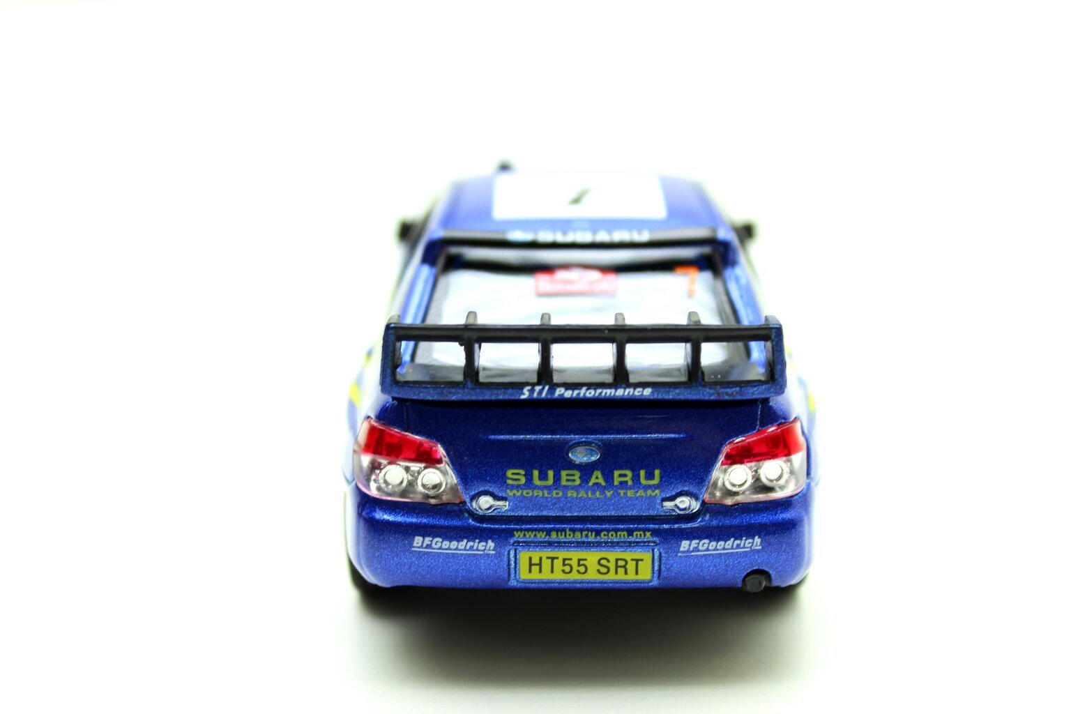 Mudelauto Kinsmart Subaru Impreza WRC 2007 hind ja info | Poiste mänguasjad | kaup24.ee